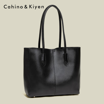 Cahino & Kiyen Classic Commuter Tote Bag Women's Large Capacity Bag Versatile Shoulder Tote Bag