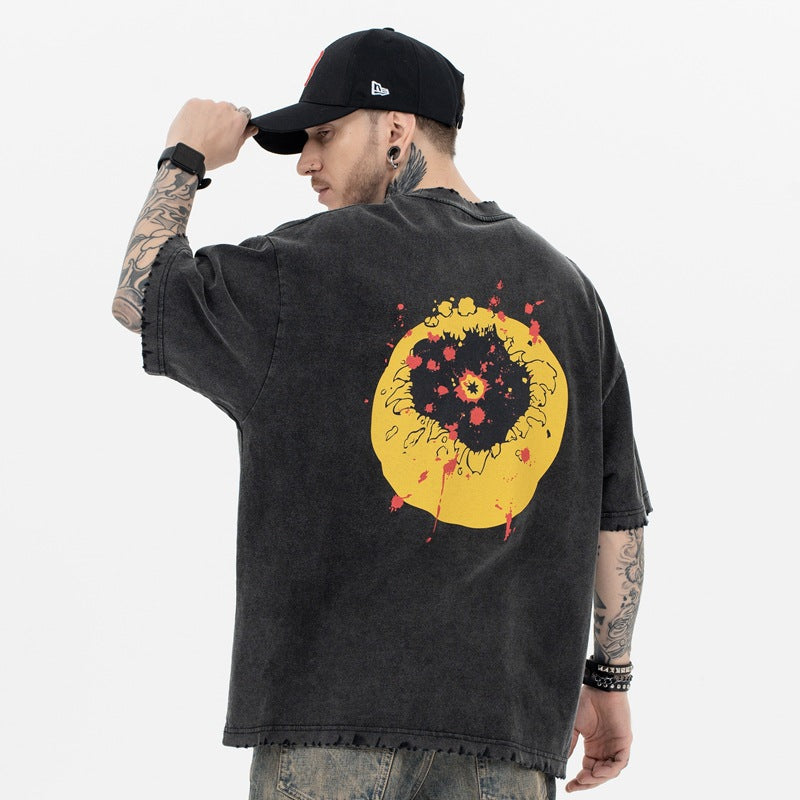 FORGIVNESS  Broken Smiley Vintage Wash Tee