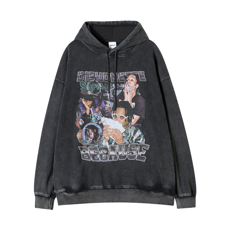 TKPA DISSHONNETE Washed 100% Cotton Hoodie