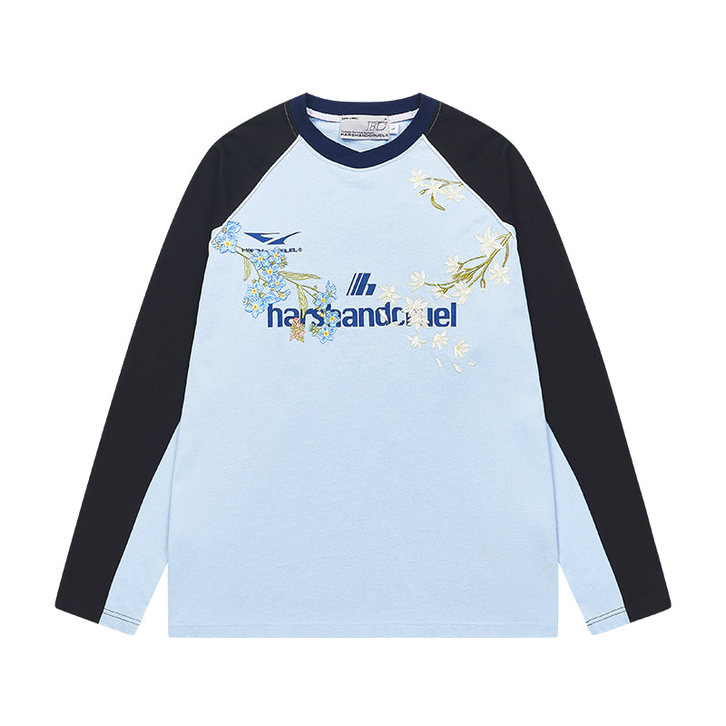 harshandcruel HACR Embroidery Long Sleeve Tee