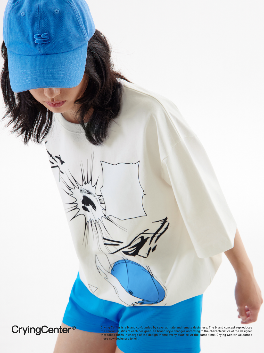 CryingCenter Tears & Sweat Bloodstrip Tee