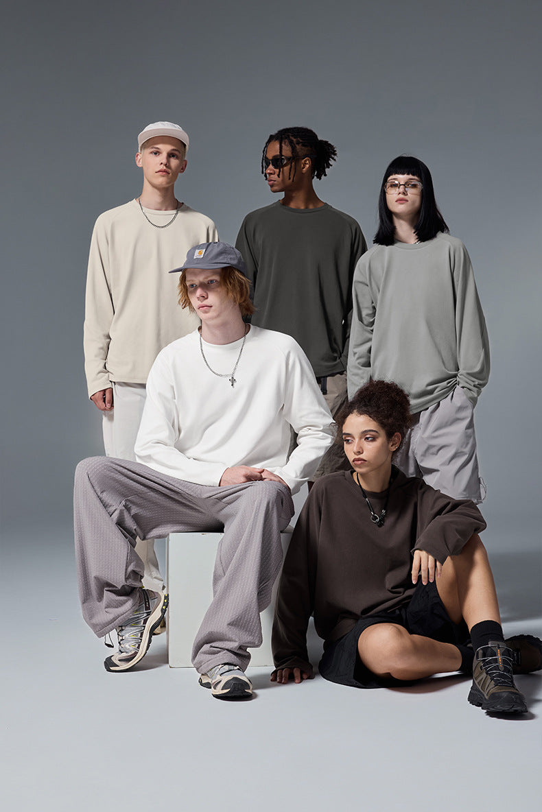 (Clearance) INF Round Neck Base Long Sleeve Light Sport Tee