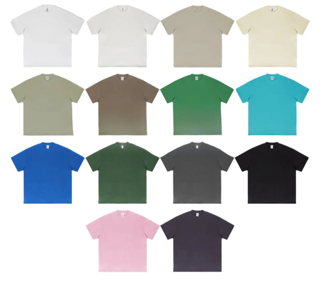 BE Heavy Loose 425g 100% Cotton Tee 15 Colors