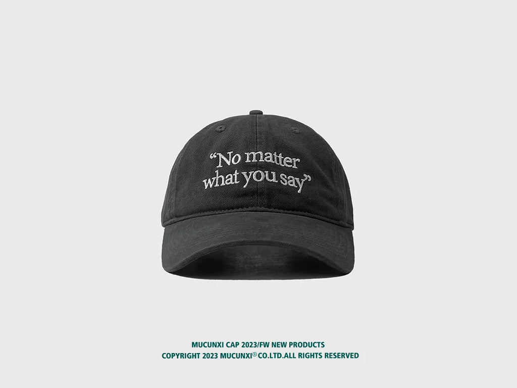 MUCUNXI No Matter Hat