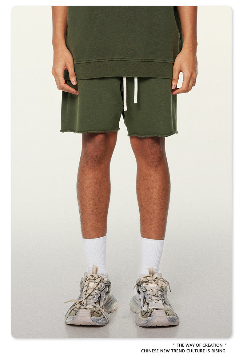 BE Rolled 385G 100% Cotton Shorts