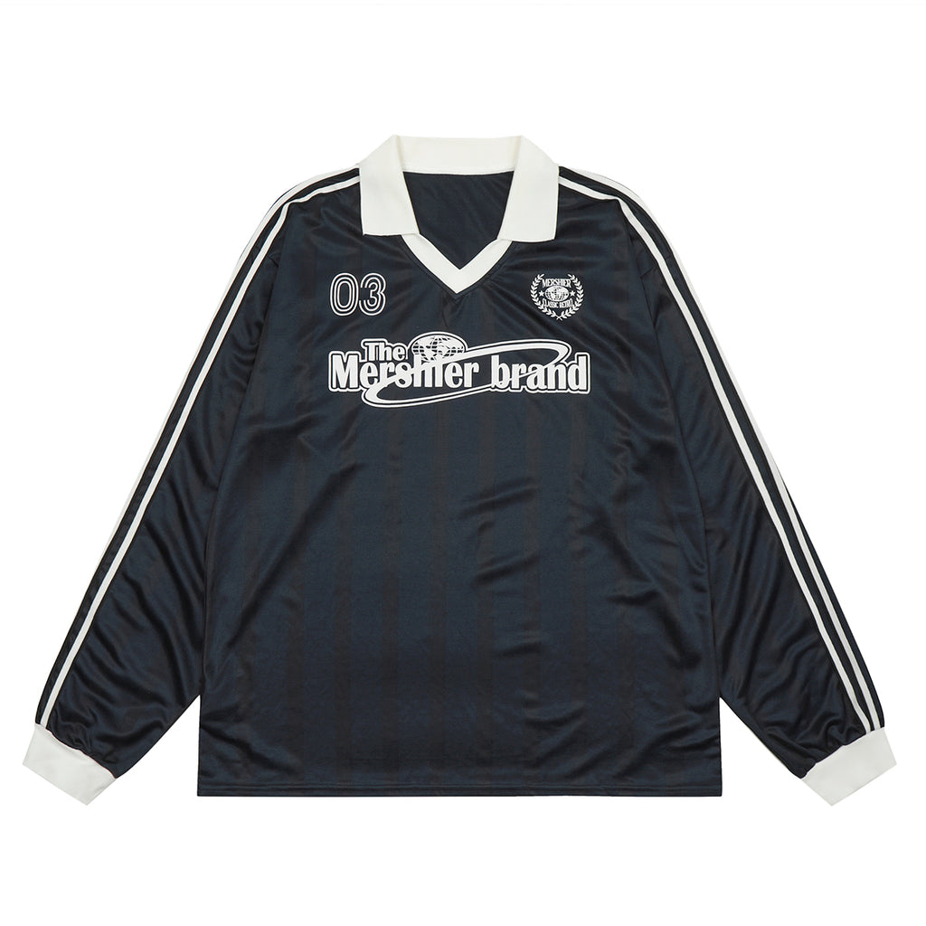 Mershier three-bar V-neck long sleeve Jersey