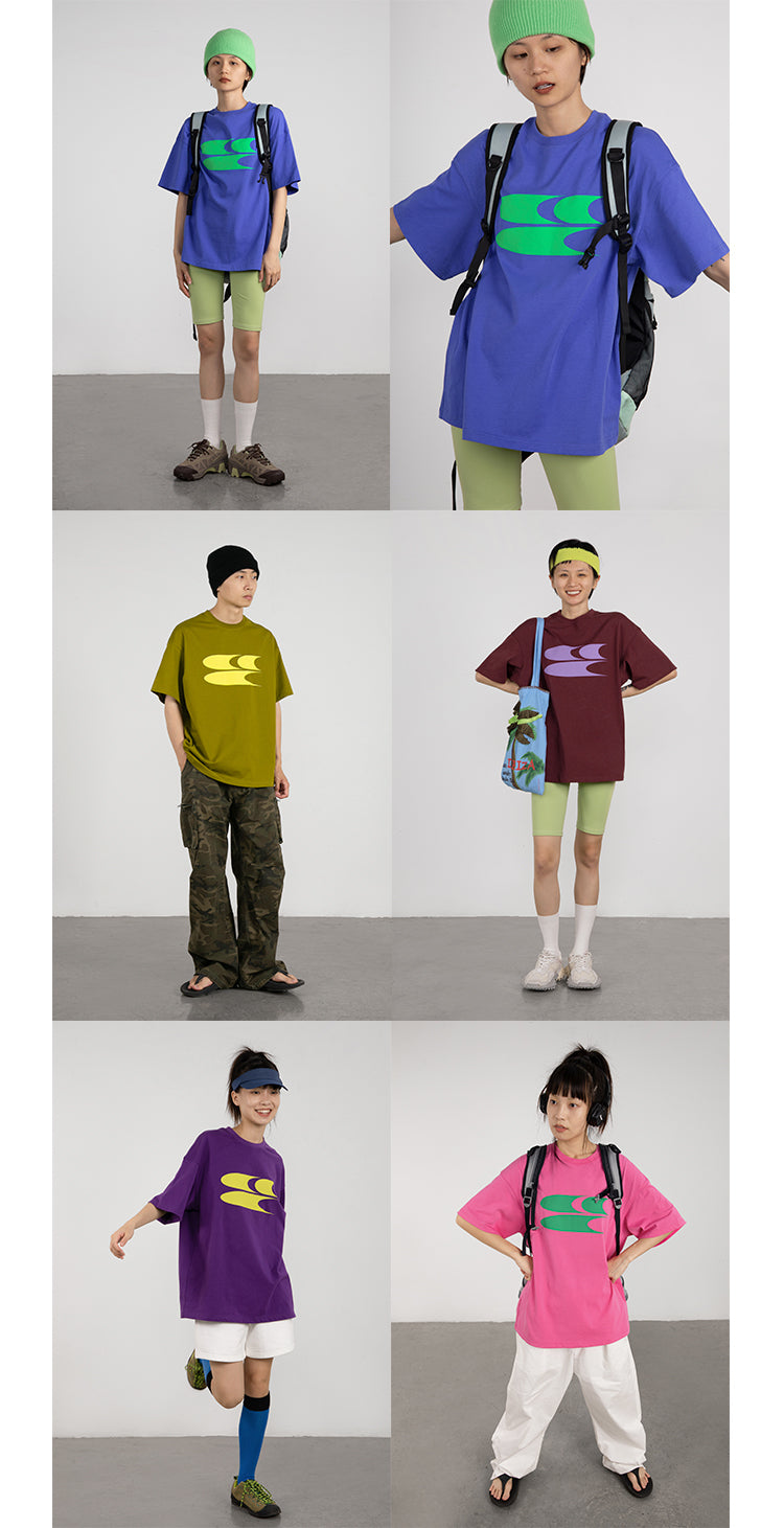 CryingCenter 3C LOGO Drop Shoulder Tee