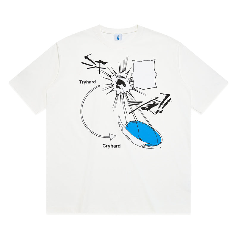 CryingCenter Tears & Sweat Bloodstrip Tee