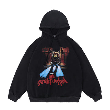 FORGIVNESS Kanye BEAR DOUBLE-SIDED HOODIE