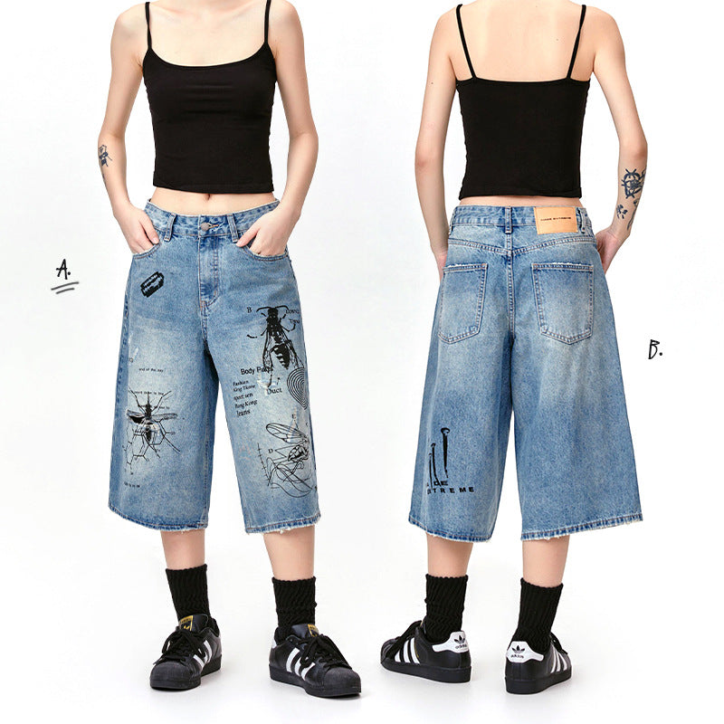 MADEEXTREME Graffiti Jorts