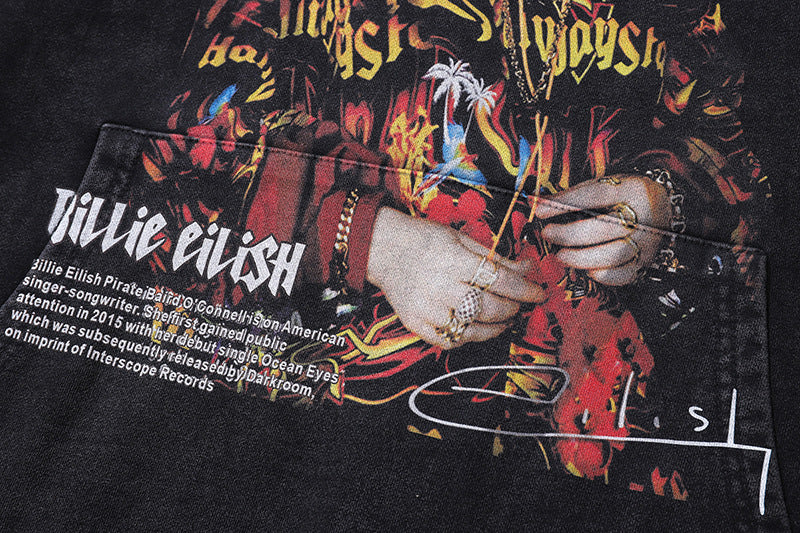 TKPA BILLIE Washed 100% Cotton Hoodie