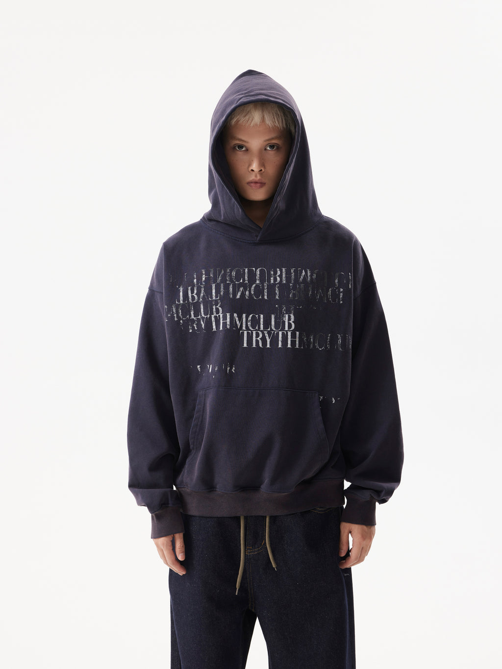 BTSG Faded Slogan Hoodie