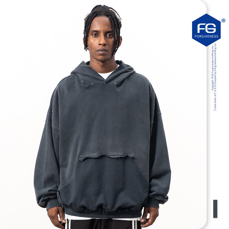 سترة Lanhai New Paris الثقيلة ذات الغسل اللامع