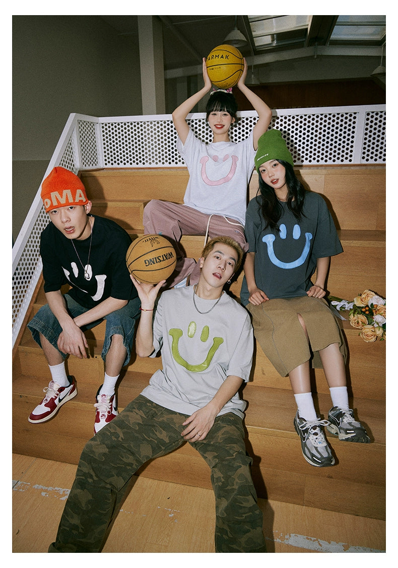 Lemanism 260g Smiley Patch Tee