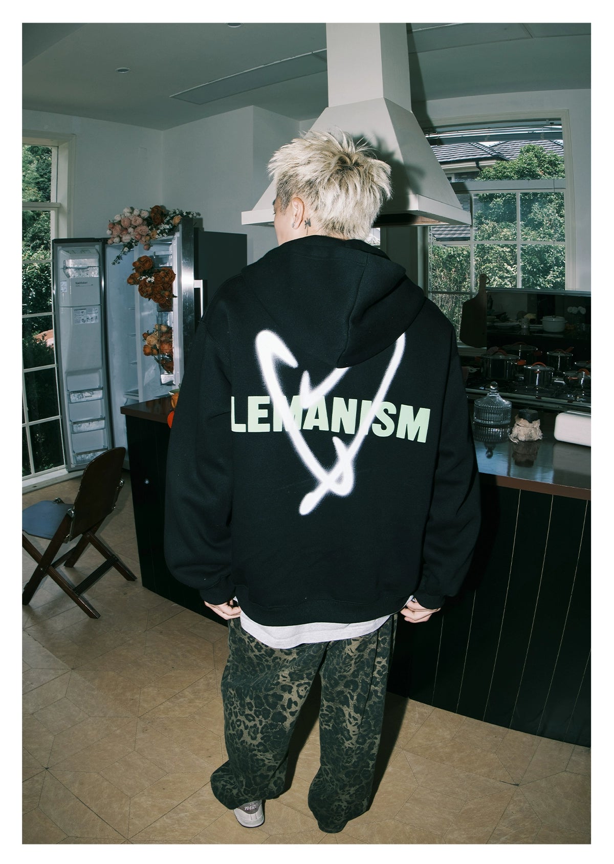 Lemanism Japanese H<3 Zipper Hoodie Jacket