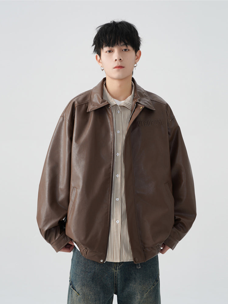 "Clearance" QOTRIOCK Leather Jacket