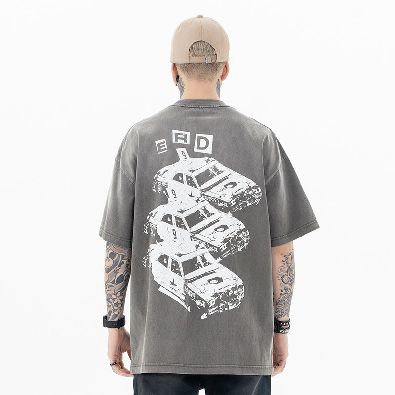 FORGIVNESS Wash Gradient Heavy Logo Short Sleeve Tee