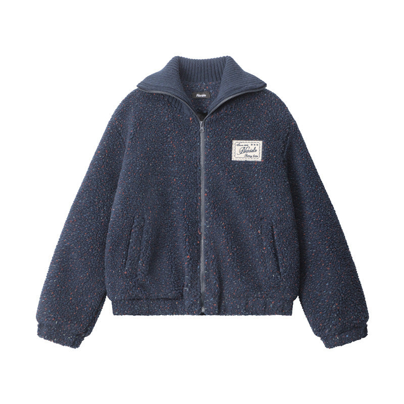 Nariele American Vintage Polar Wool Fleece Cotton Jacket
