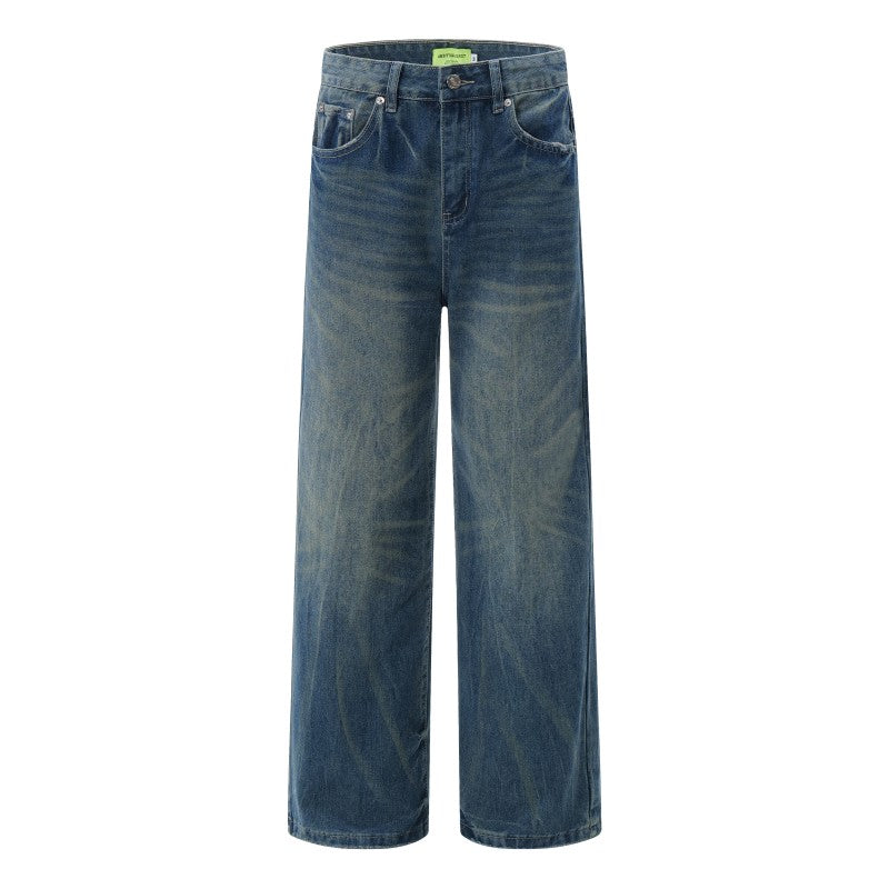 BTSG Nostalgic Wide Leg Jeans