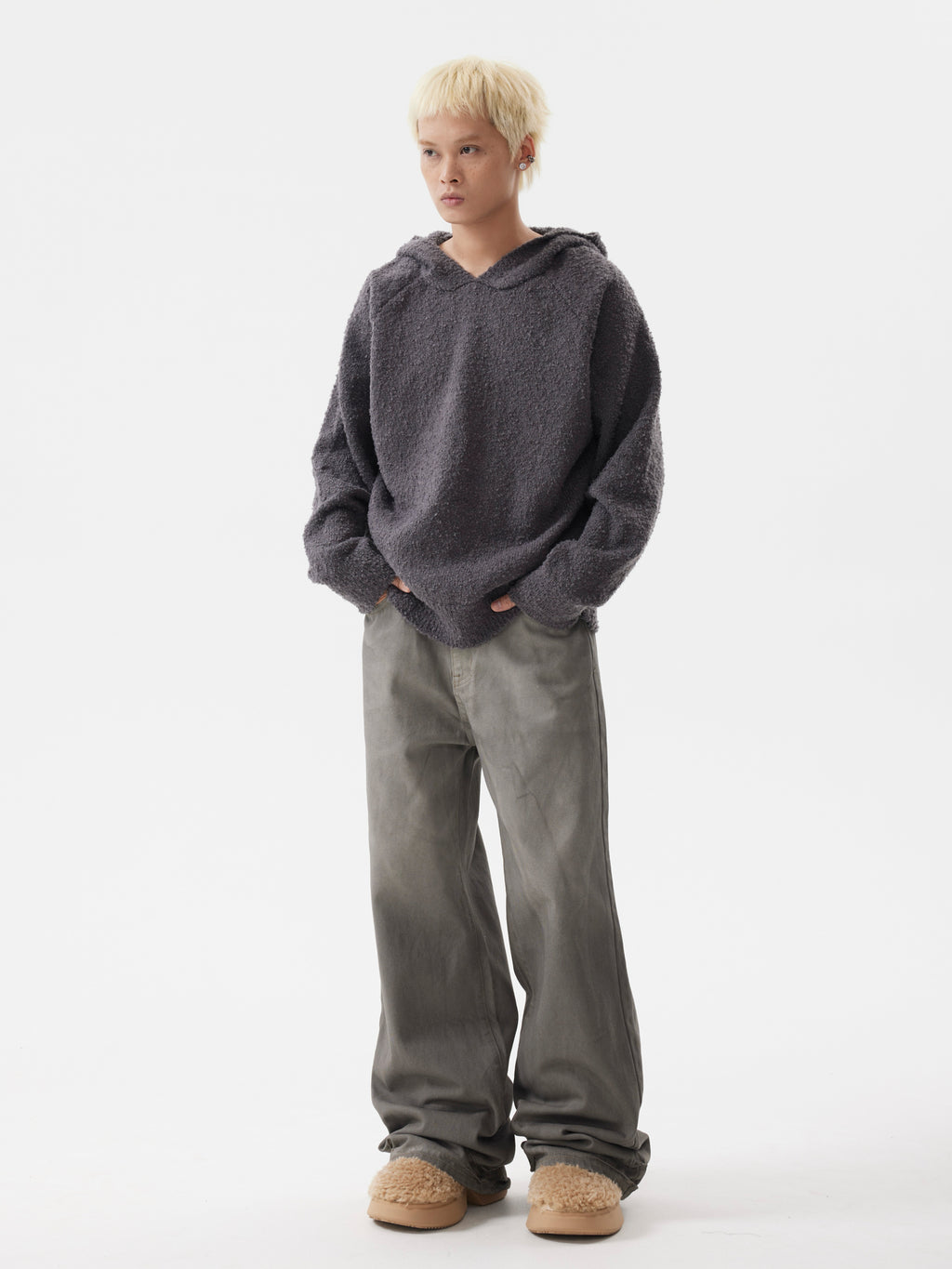 BTSG Slouchy Sweater Hoodie