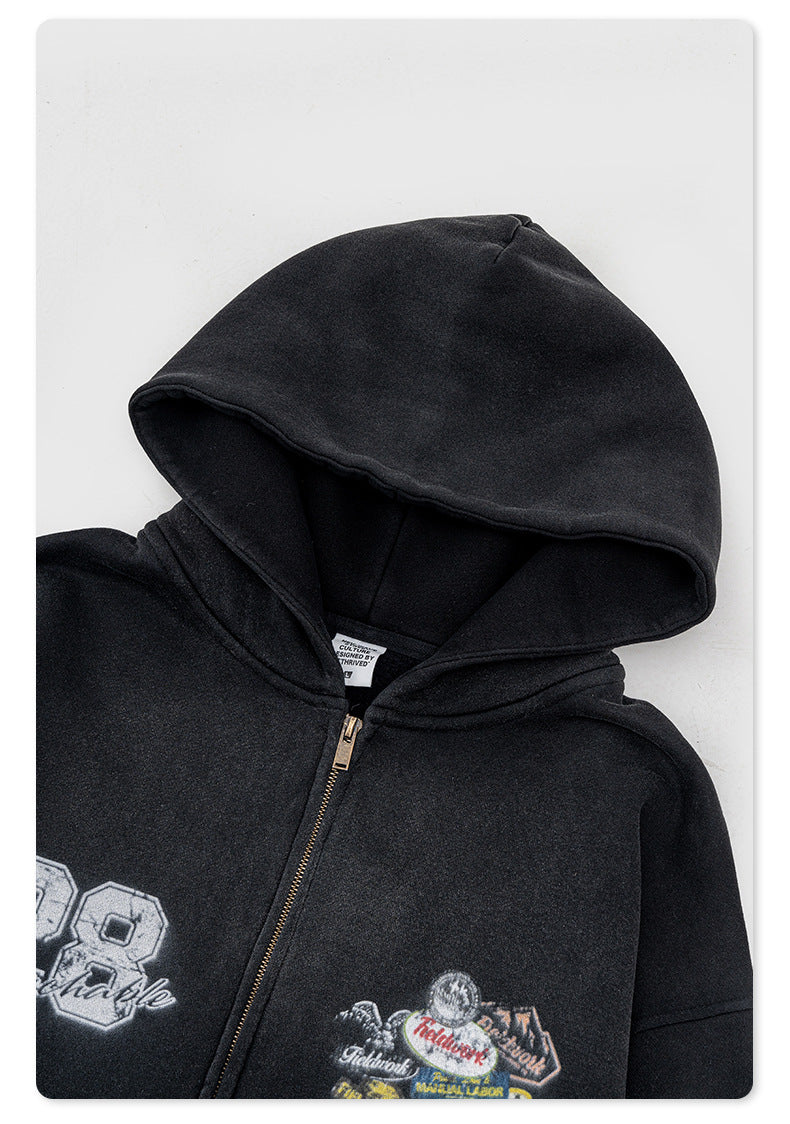 BE Zipper 28 Heavy Zipper Hoodie
