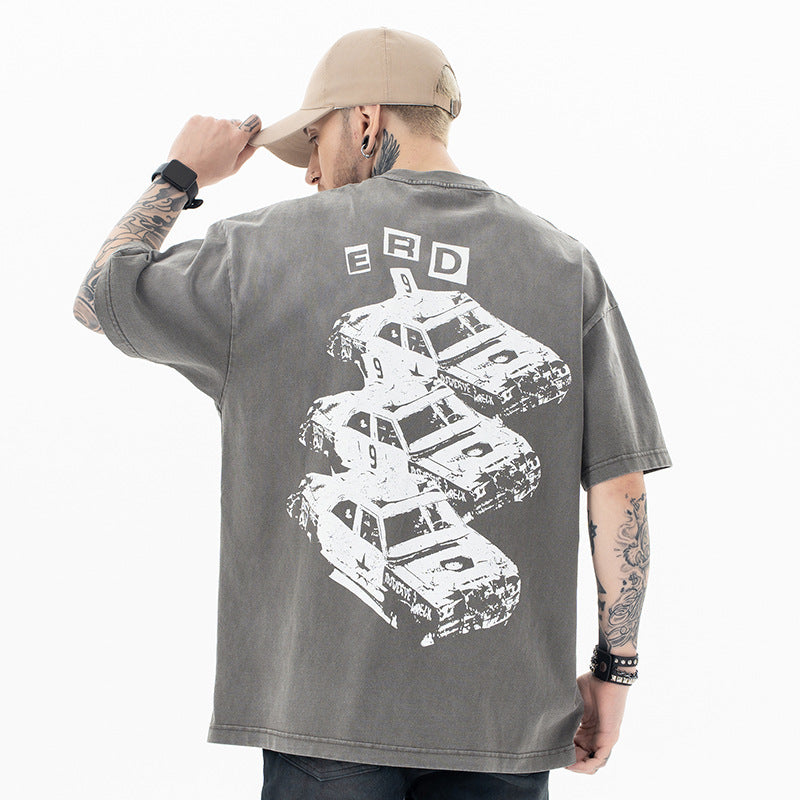 FORGIVNESS Wash Gradient Heavy Logo Short Sleeve Tee