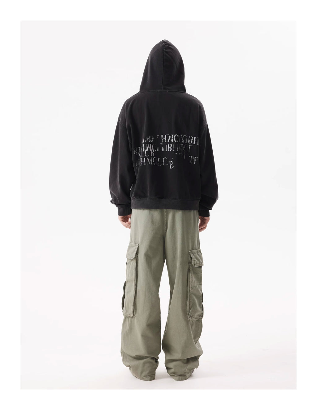 BTSG Faded Slogan Hoodie