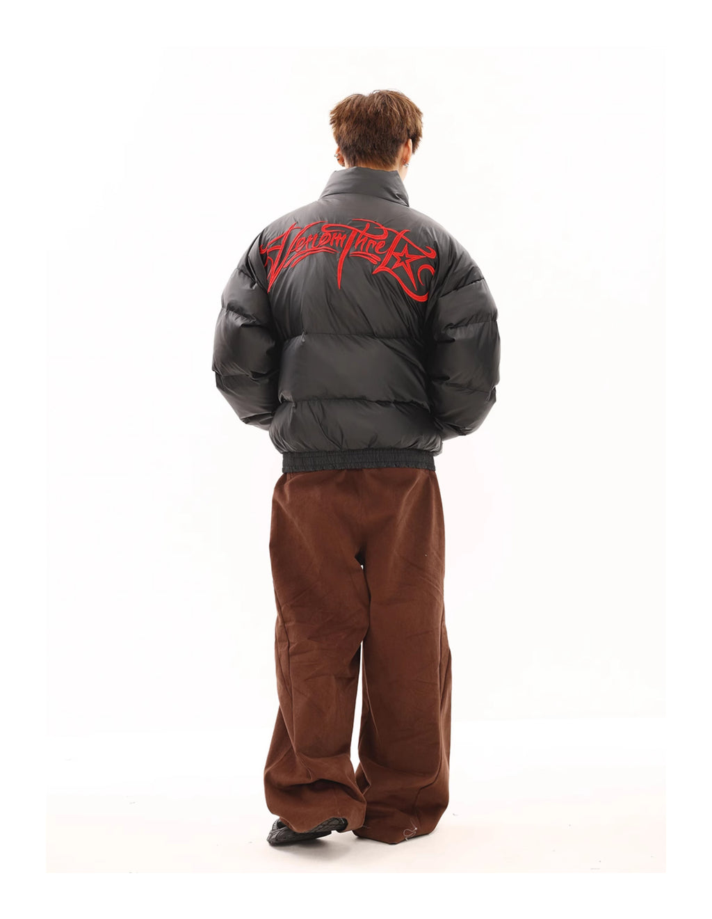 BTSG Metal Silver Puffer Jacket