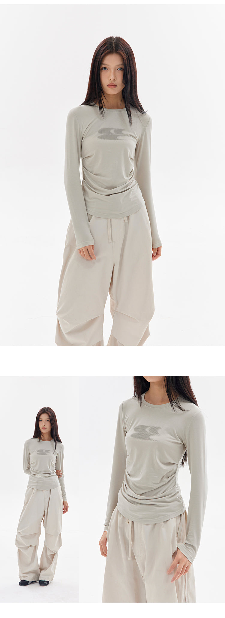 CryingCenter Sand Watch Long Sleeve Tee