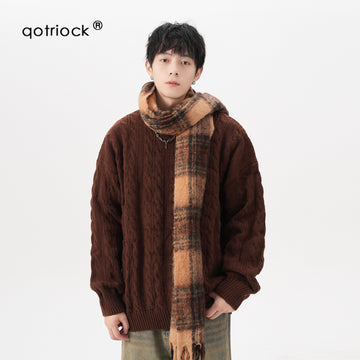 QOTRIOCK Japanese Twist Sweater