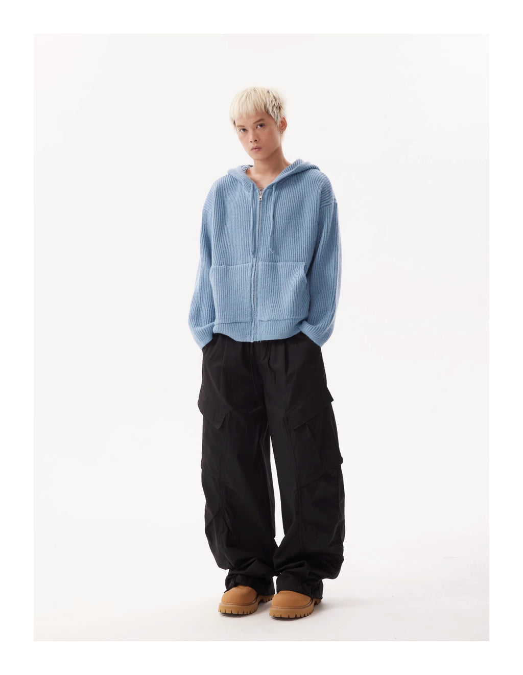 BTSG Knit Cleanfit Cardigan Sweater Jacket