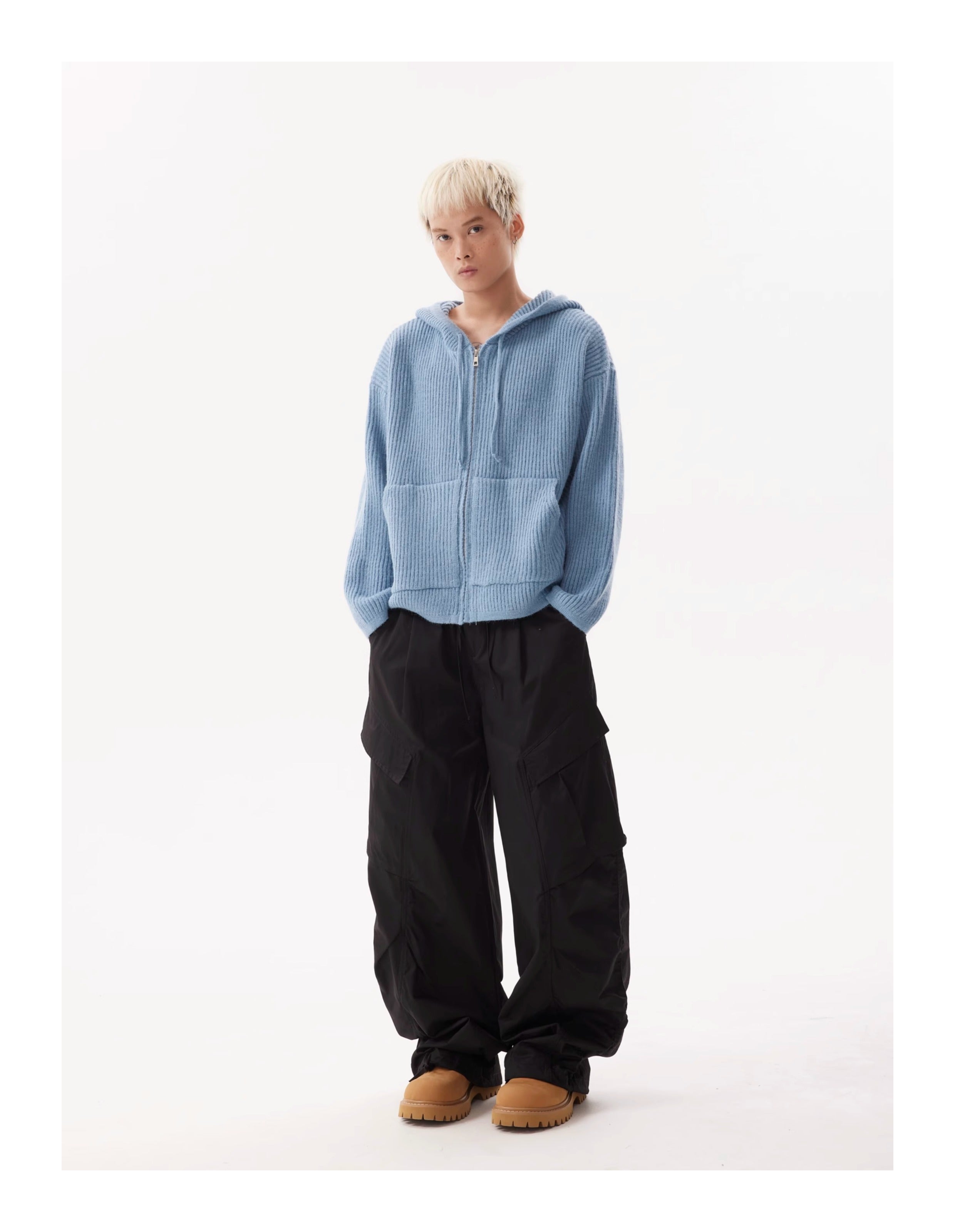 BTSG Knit Cleanfit Cardigan Sweater Jacket