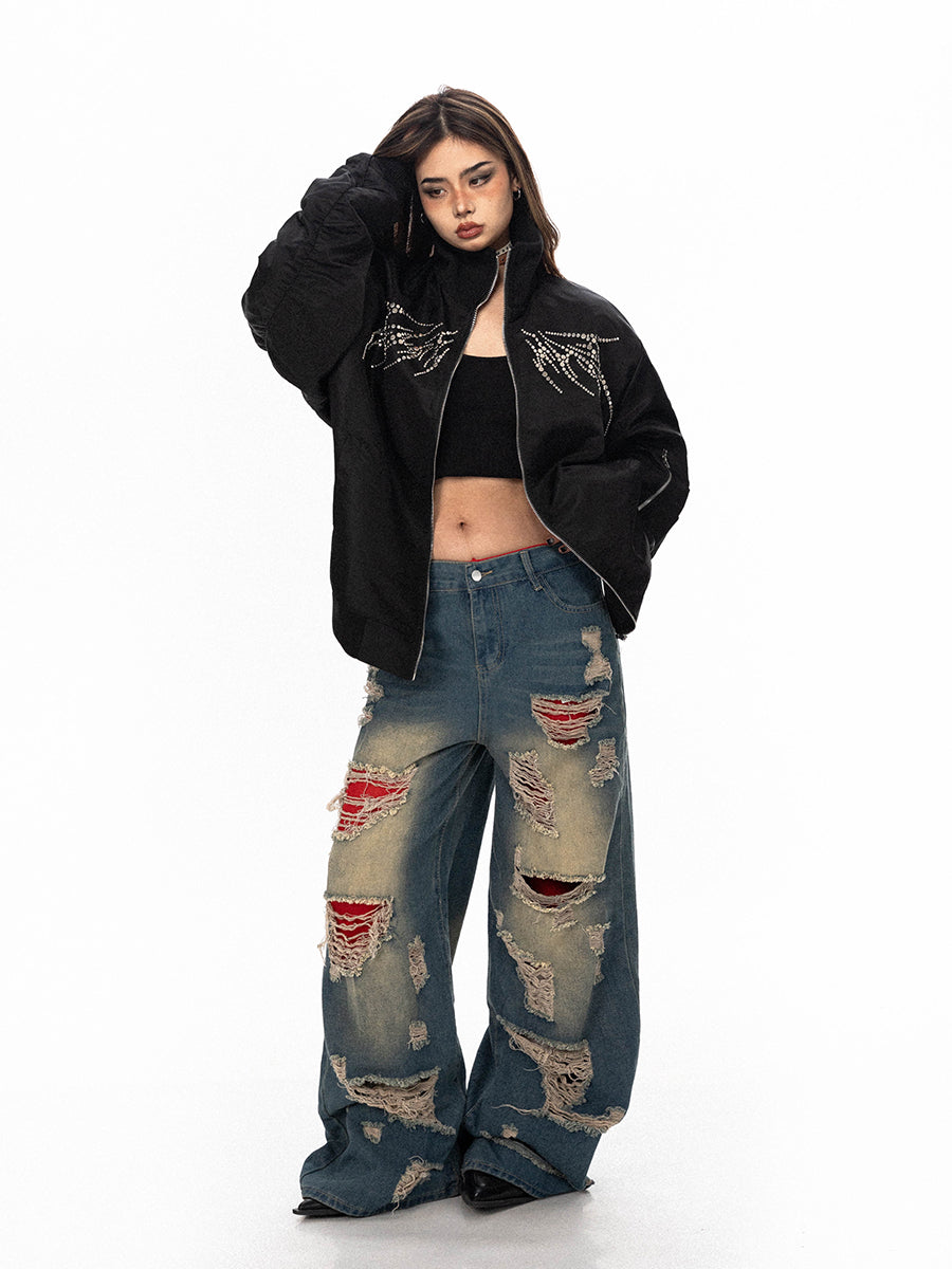 BLACKBB American Vintage Heavy Industry Willow Zip Up Jacket