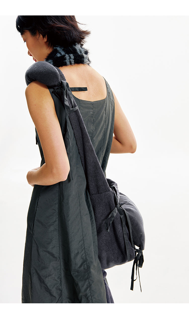 CryingCenter Fleshy Large-Capacity Lazy Fun Pillow Crossbody Bag