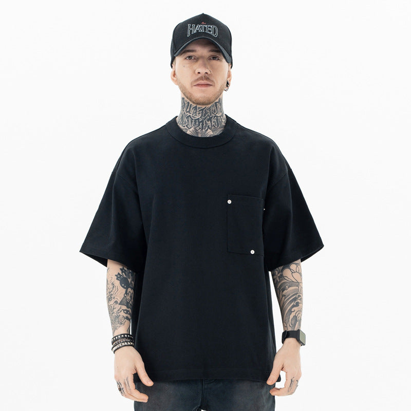 FORGIVNESS Heavy Classic Triangle Patch Short Sleeve Tee