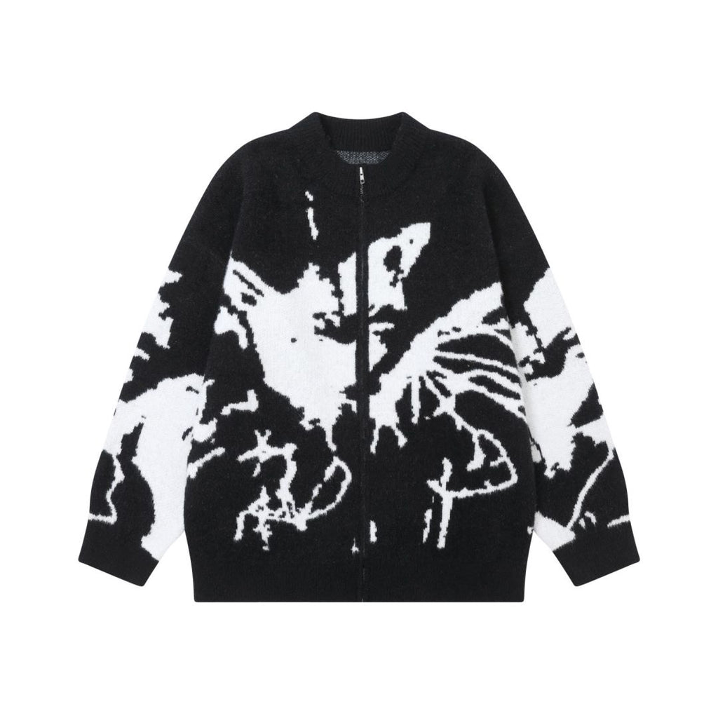 Lemanism Vintage Cardigan Sweater