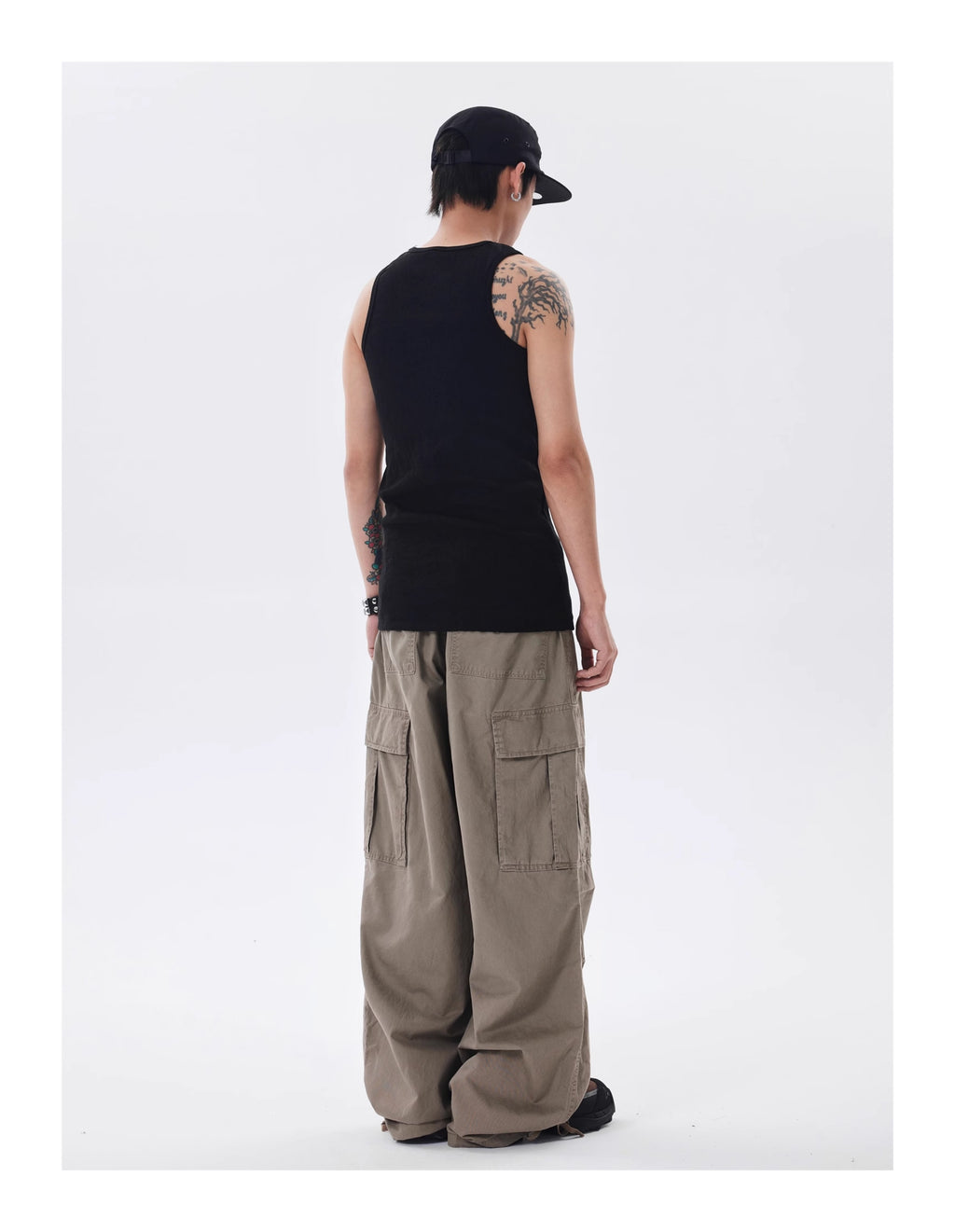 (Clearance) BTSG* American Retro Cargo Pants