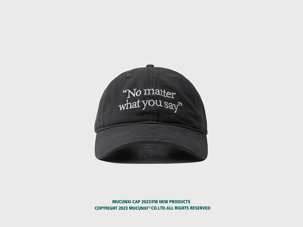MUCUNXI No Matter Hat