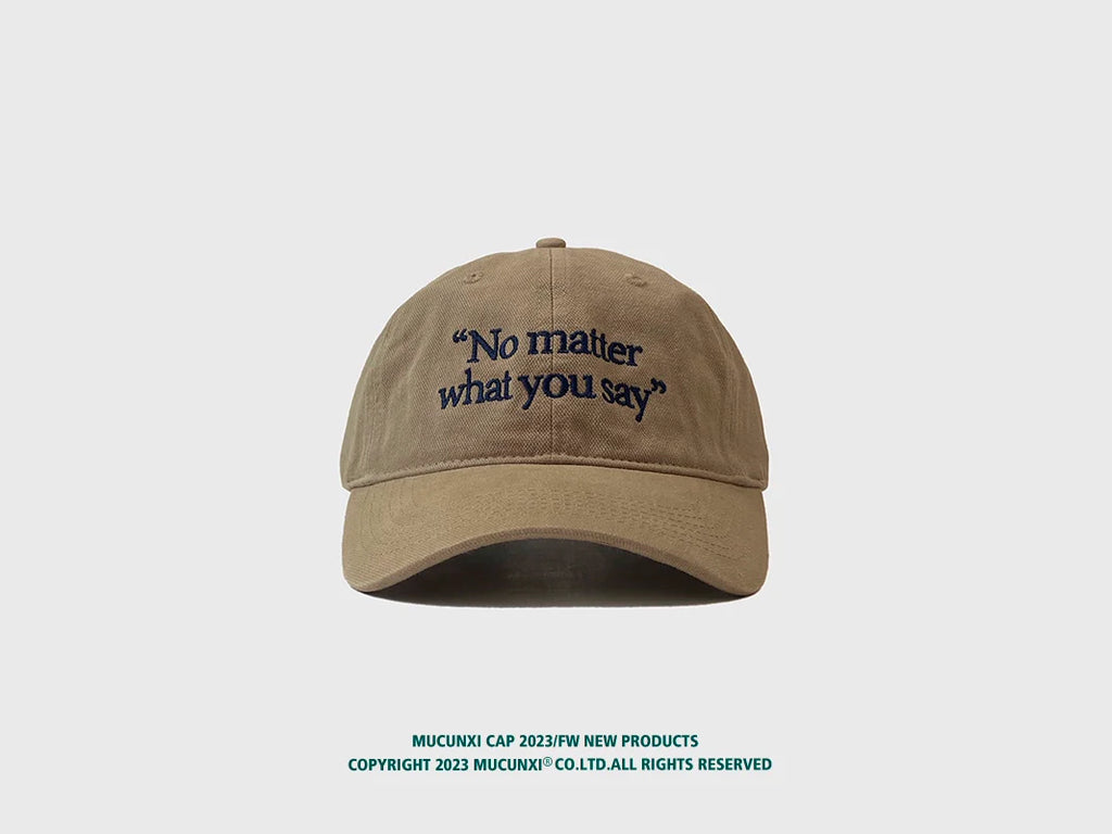 MUCUNXI No Matter Hat