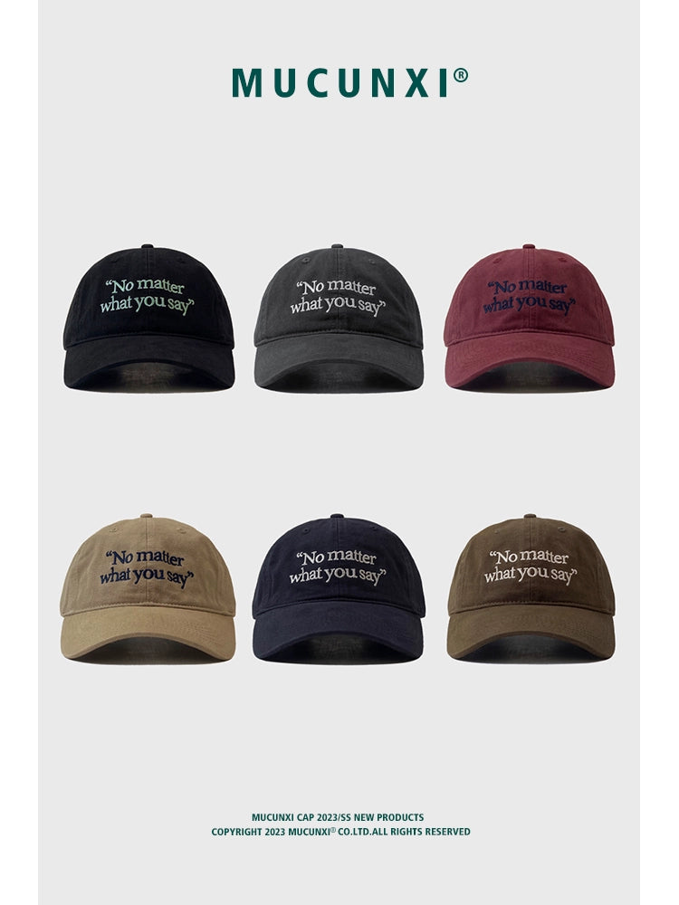MUCUNXI No Matter Hat
