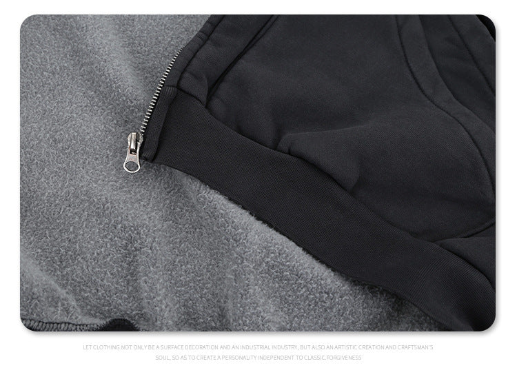 FORGIVNESS Heavy Cleanfit Washed Cardigan Zipper Hoodie