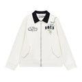 Harshandcruel Floral Embroidered Lapel Jacket