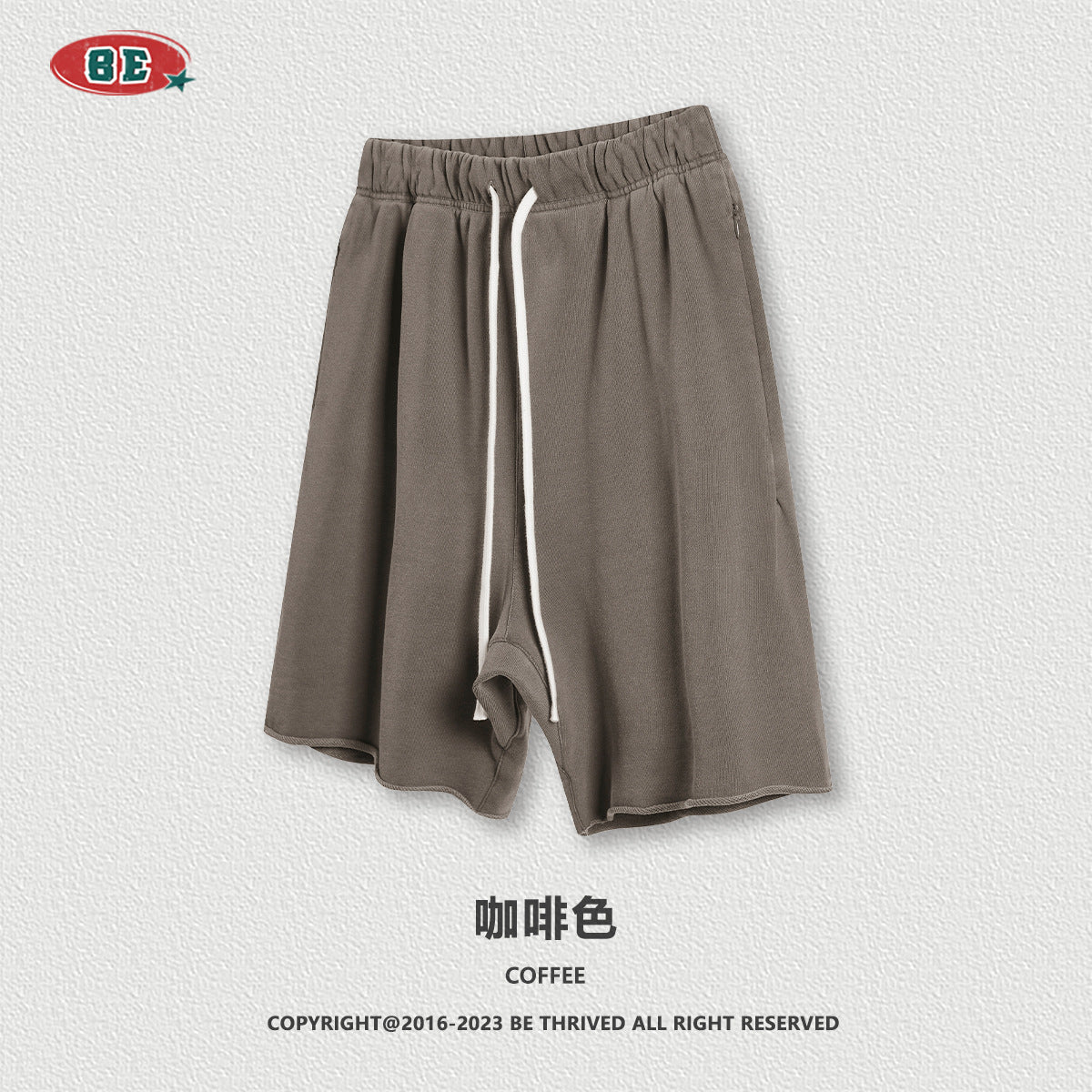 BE Rolled 385G 100% Cotton Shorts