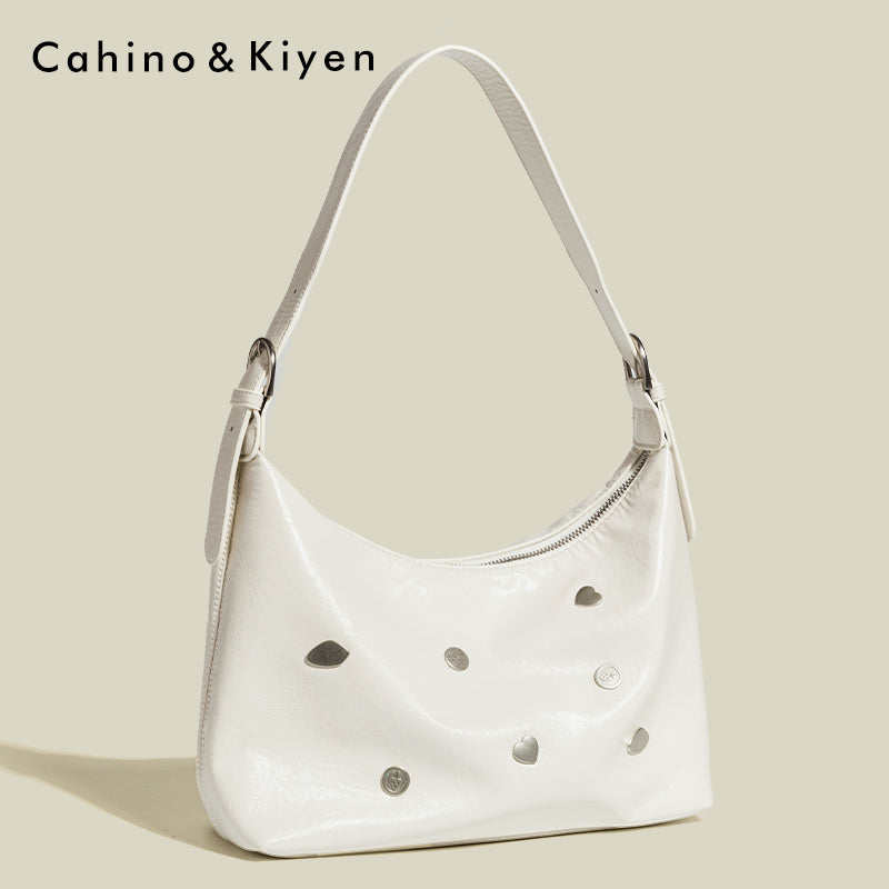 CahinoKiyen Small Badge Armpit Bag