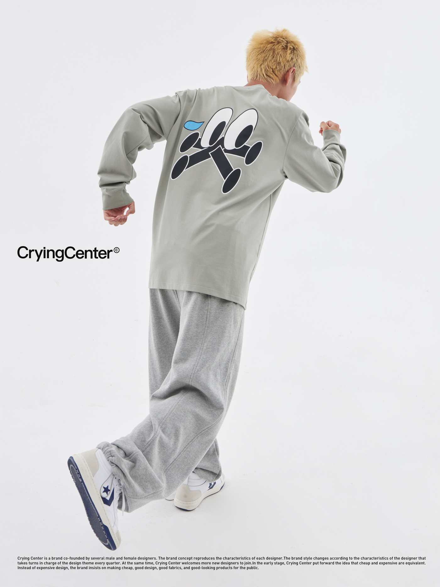 CryingCenter Crying Crying Villain Solona Long Sleeve tee