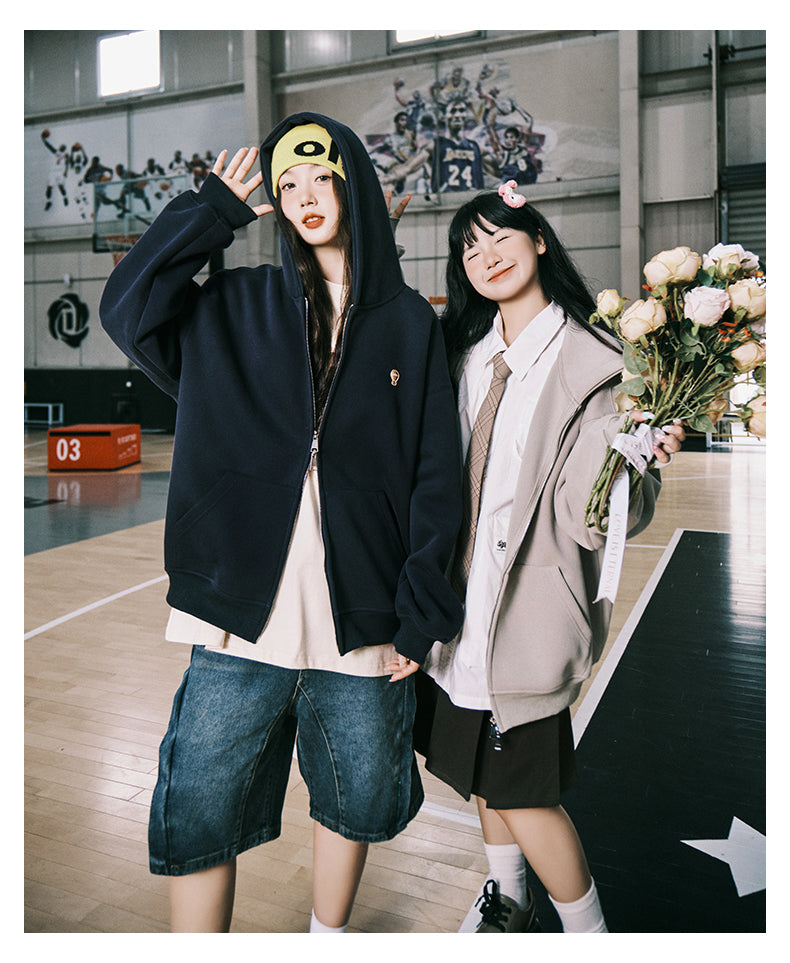 Lemanism Embroidered heavy cardigan Jacket