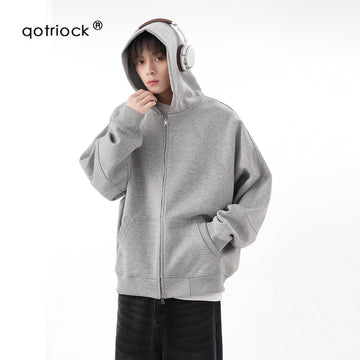 QOTRIOCK 500g Zipper Jacket