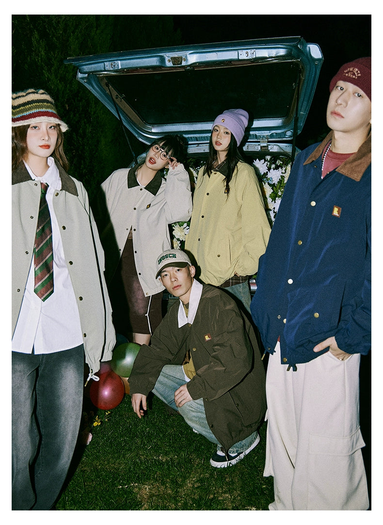 lemanism Lapel Loose Couple Jacket