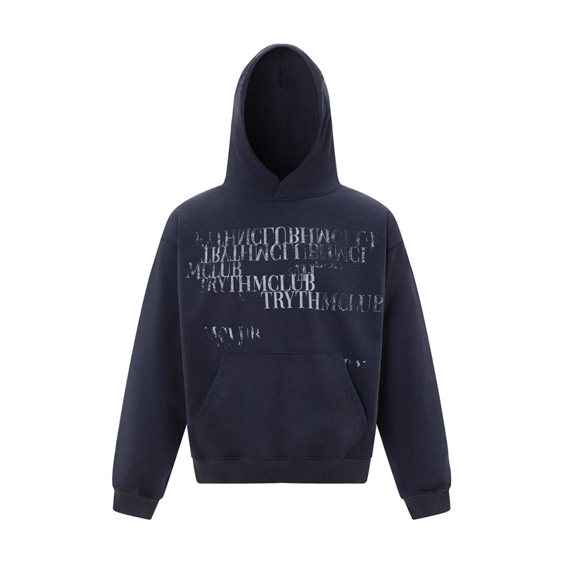 BTSG Faded Slogan Hoodie