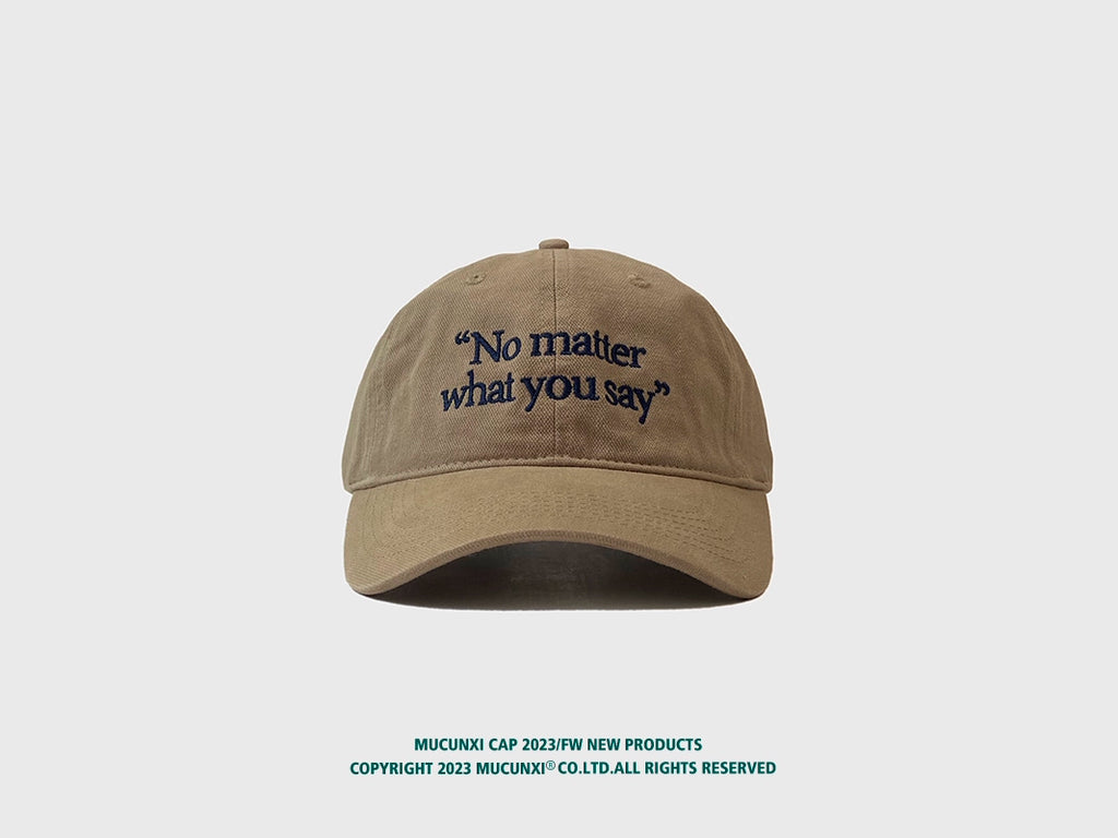 MUCUNXI No Matter Hat